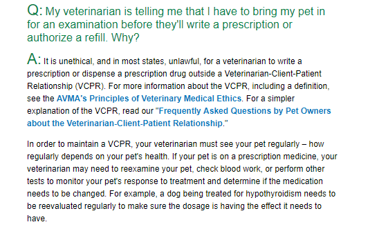 VET/Client-Patient Relationship